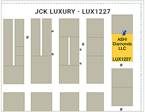Luxury/JCK Show Map