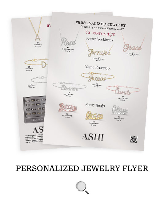 Personalized Jewelry Flyer